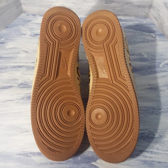 Nike Air Force 1 Leopard Print Men size 10.5 - Picture 8 of 10